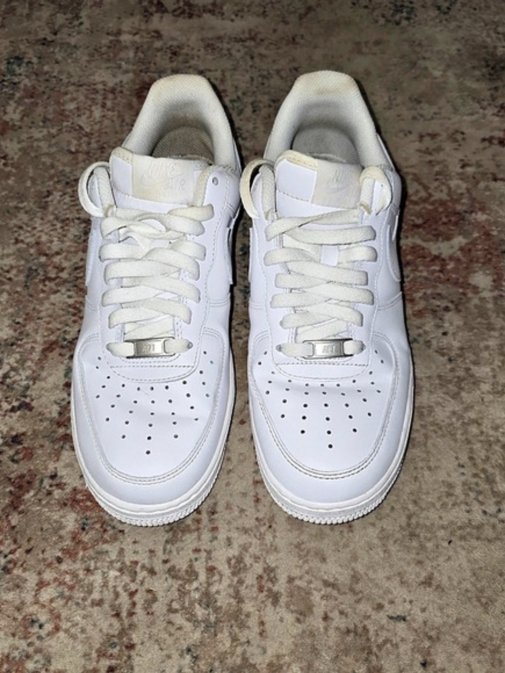 Nike Air Force 1 '07 Sneakers White Mens US 9.5